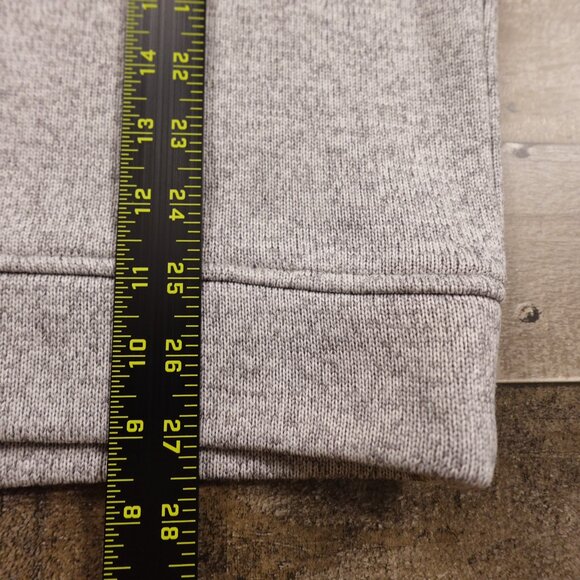 Eddie Bauer Radiator Fleece Snap Mock Pullover Men's Medium Gray Heather - Picture 5 of 10